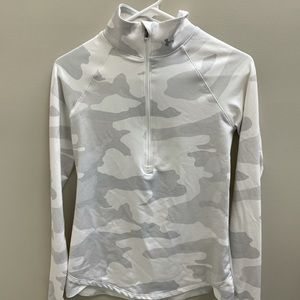 Under Armour White Camo quarter zip